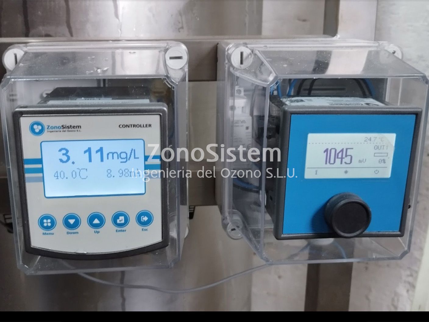 Controllo dell’ozono disciolto e del Redox nel pretrattamento di ETAP industriale. 