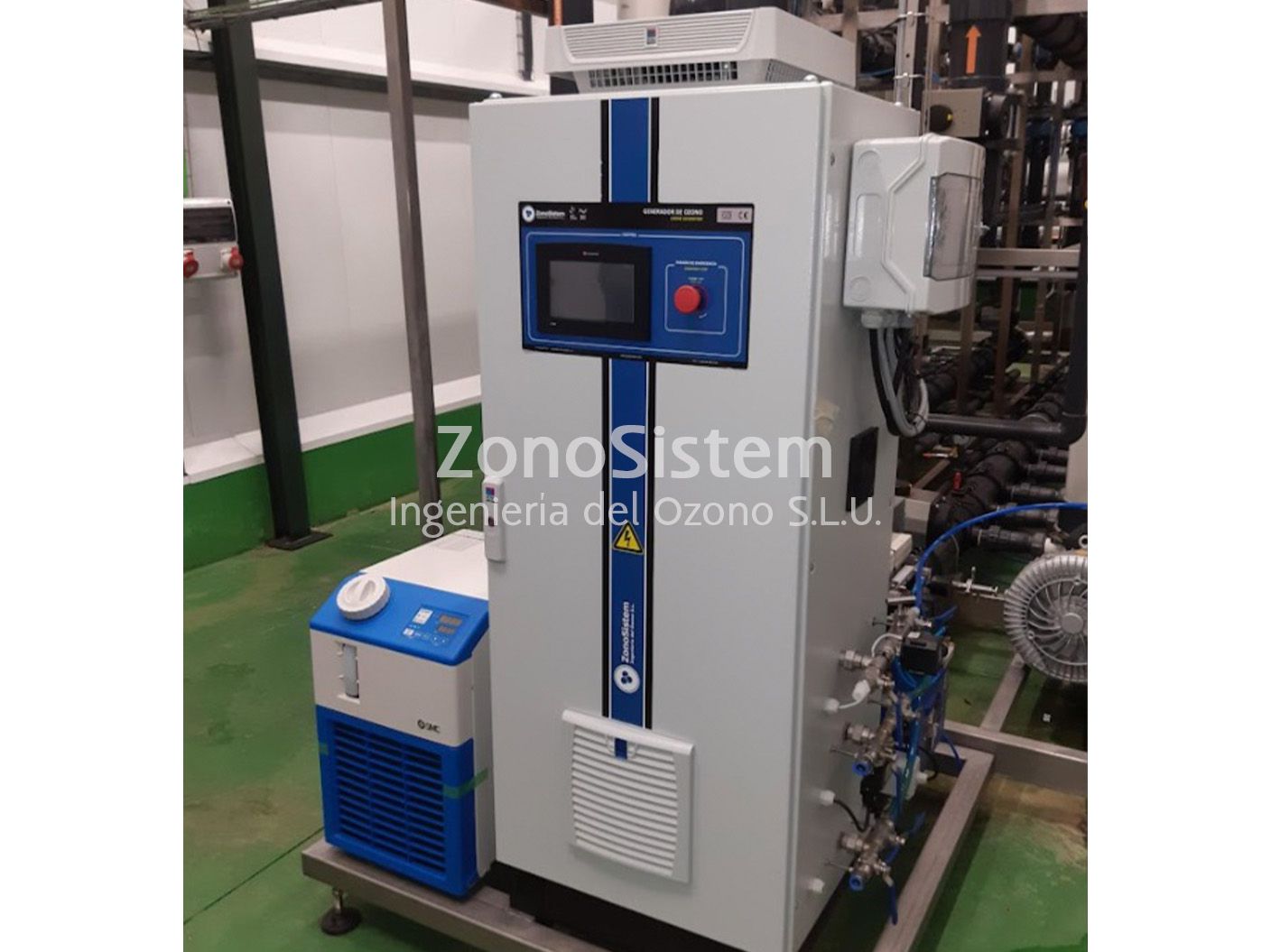 Ozono in ETAP dell’industria delle bibite. 