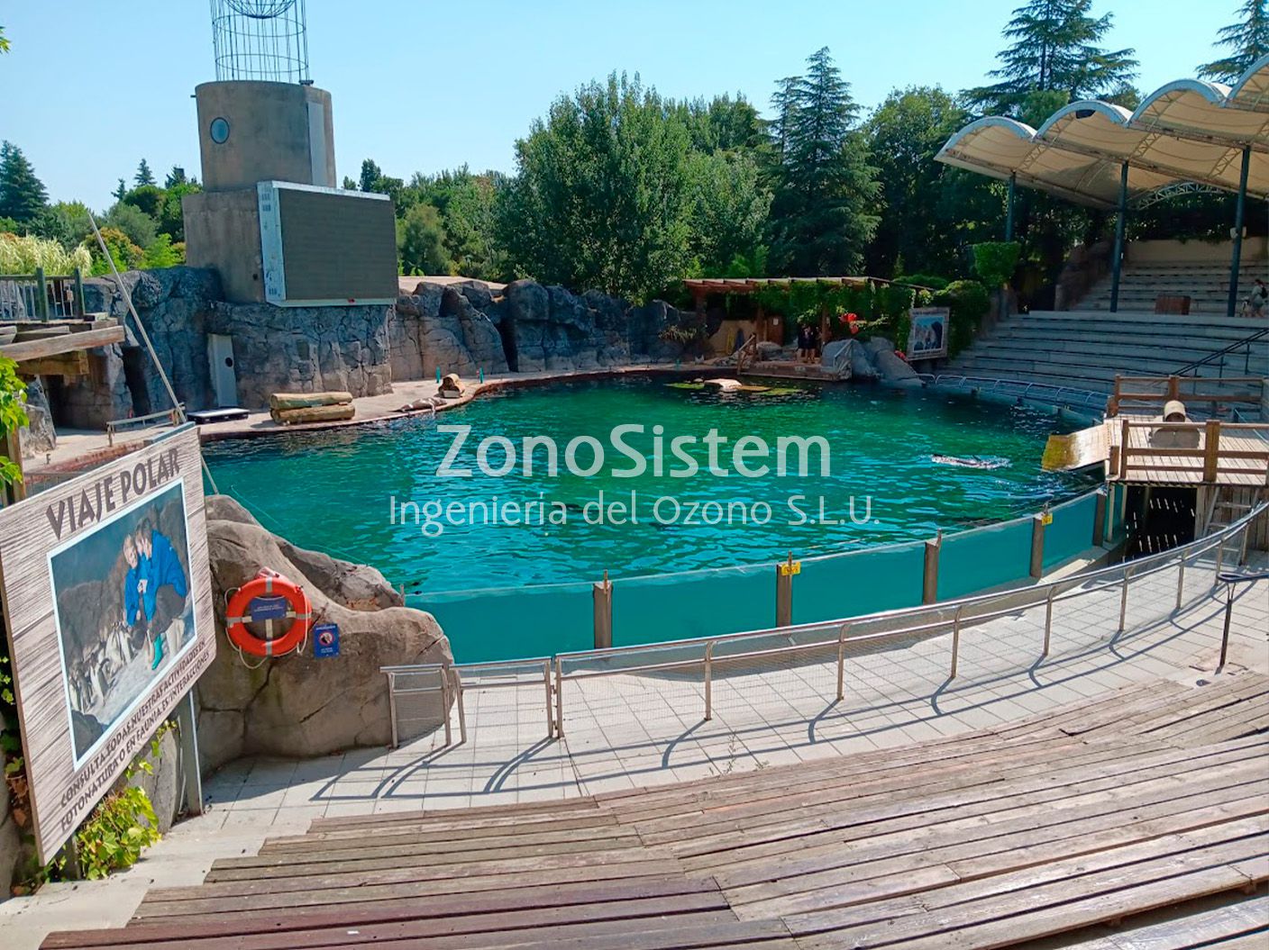 Ozono para piscifactorías de salmones, Georgia.