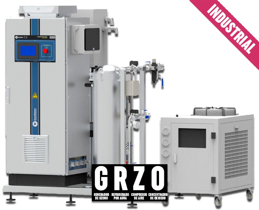 Generadores de ozono industrial gama GRZO-EPSF