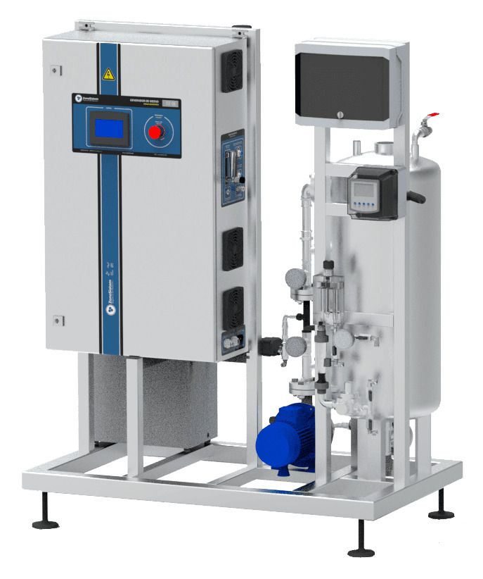 hydro plant ozone generator HIDRO VT GZO range ZonoSistem
