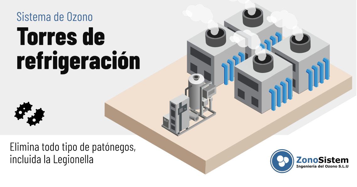 Ozono para Torres de refrigeración