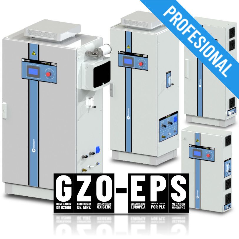 Generadores de ozono profesional gama GZO-EPS