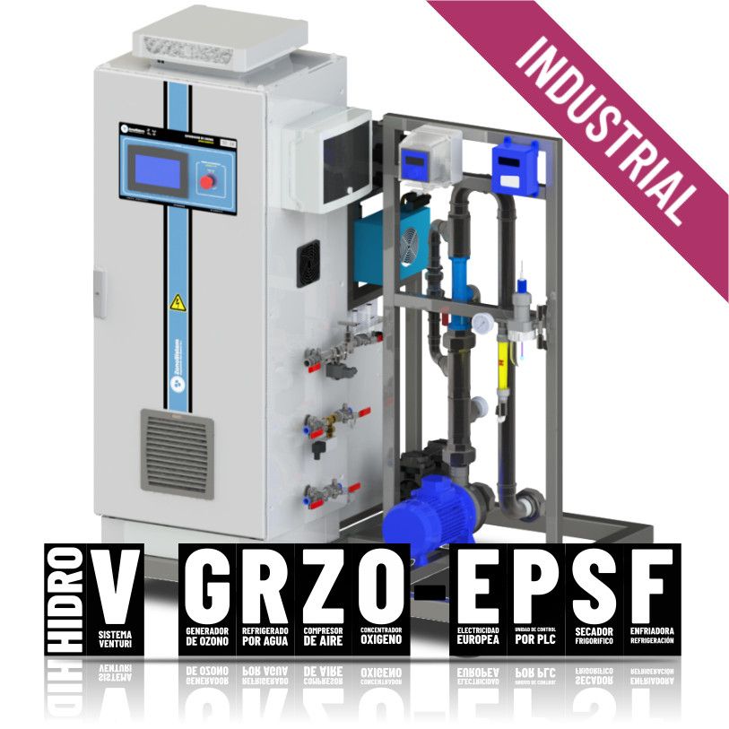 Generadores de ozono gama HIDRO V GRZO-EPSF