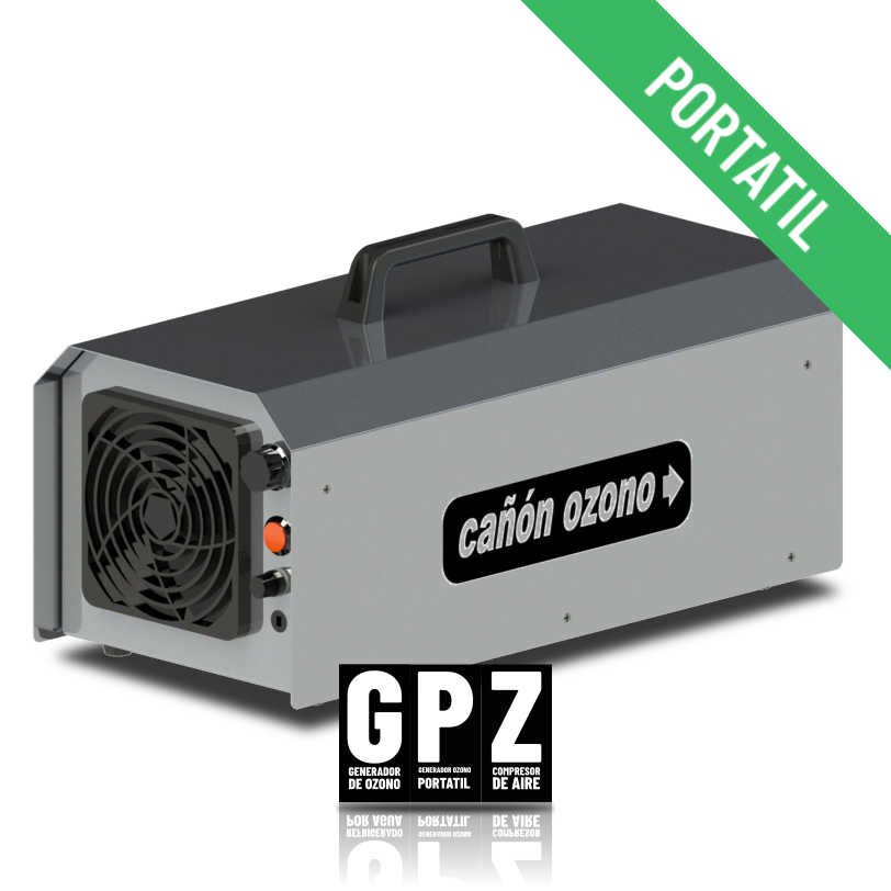 Generadores de ozono portátiles gama GPZ