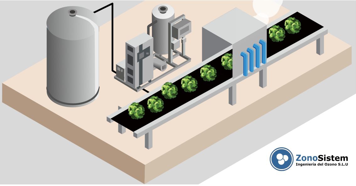 Ozone pour laver les légumes, les fruits et les légumes