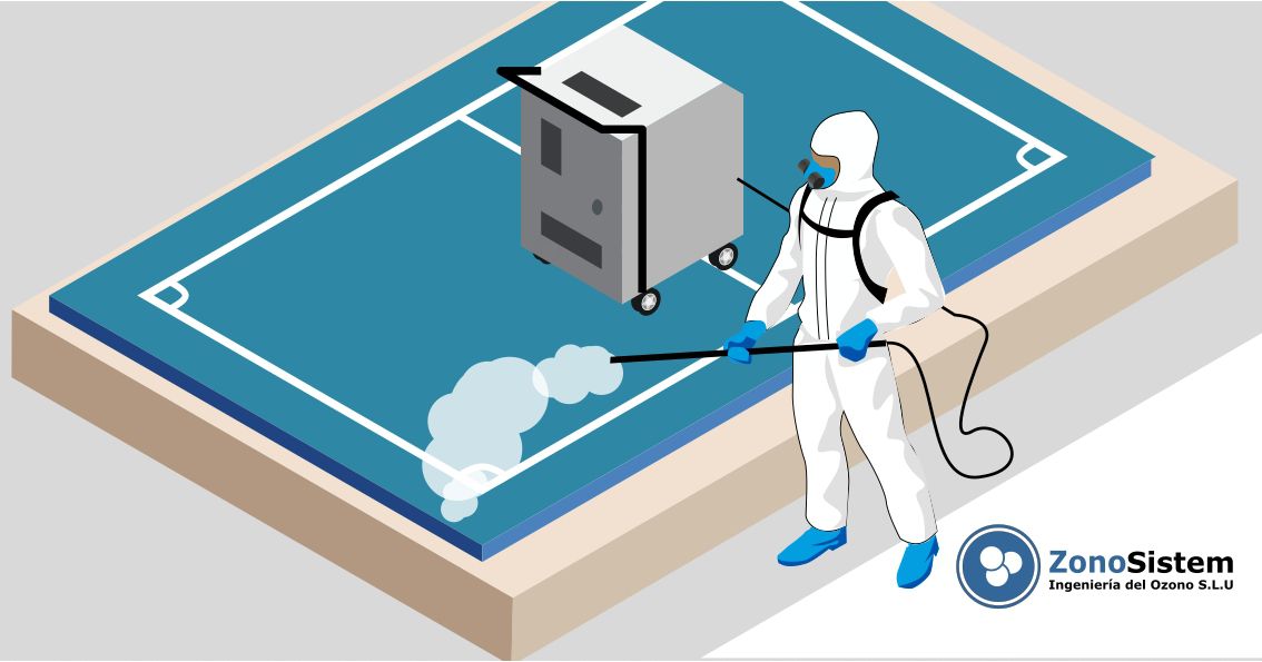  Ozônio para lavagem e limpeza de superfícies