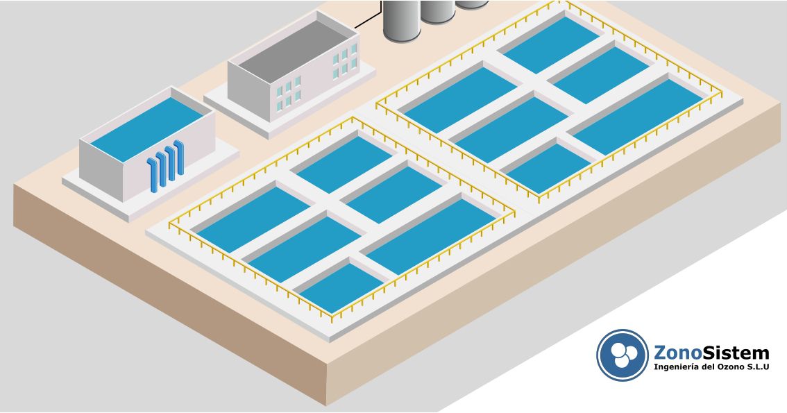 Use Ozone in DWTP, improves water quality