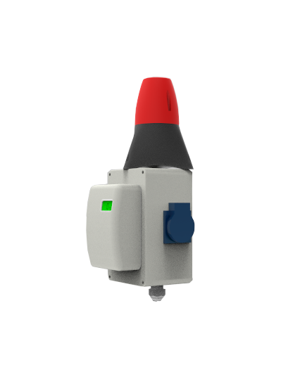CRTL SM41B Sensore di ozono ambientale con segnalatore acustico luminoso