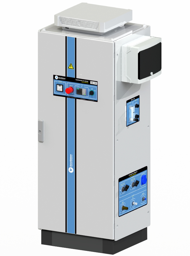 Generador de ozono MP-3000, ozonizador ligero, para uso de agua con  conexión de oxígeno opcional, hasta 3000 mg/h, con función de temporizador