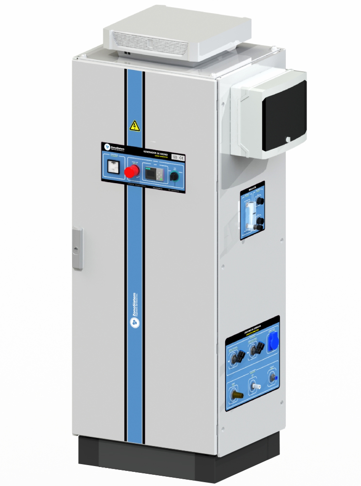 GZO40-ES.A75 Generador de Ozono Profesional ampliable a 75 gO3/h