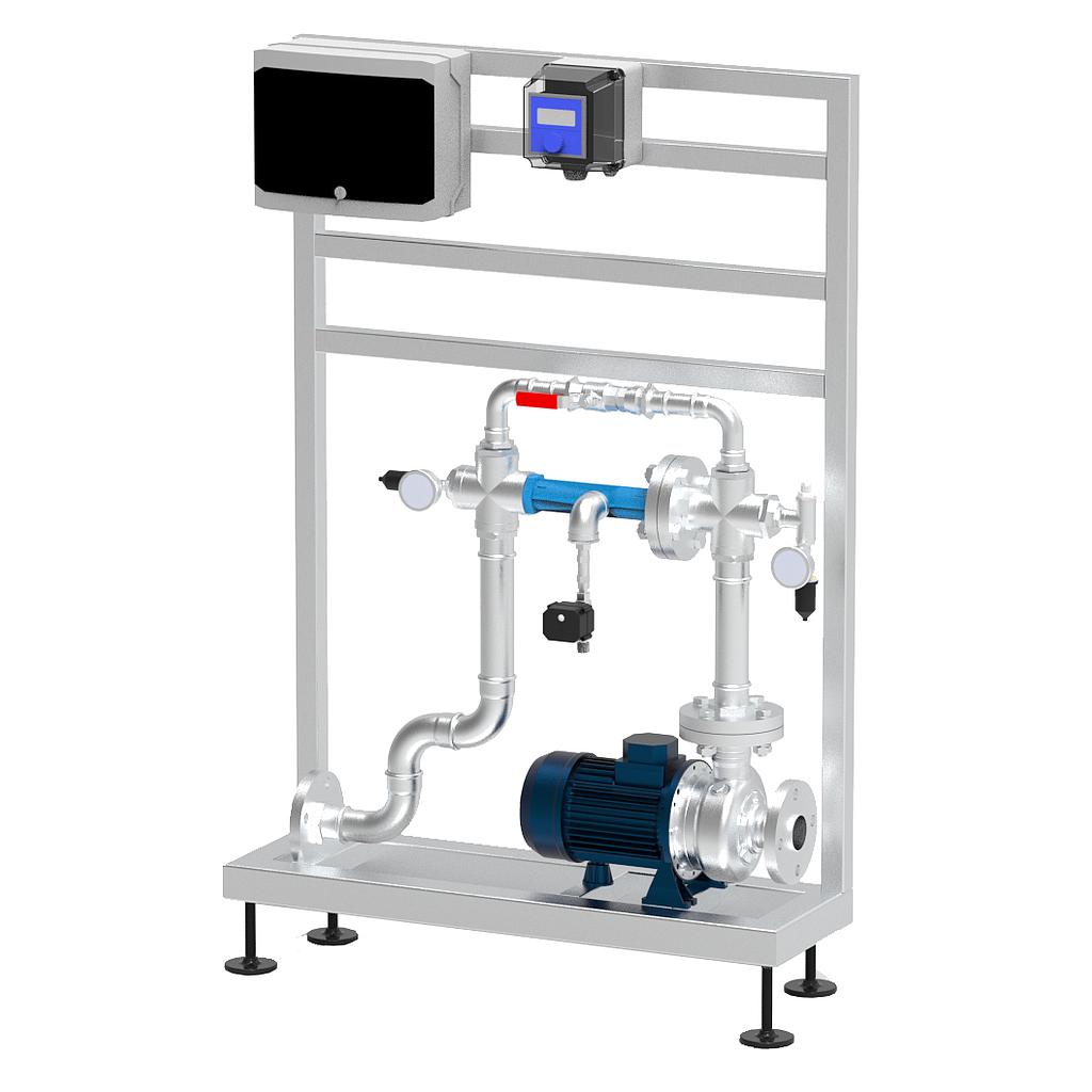 HIDRO V 84.530 Planta de recirculación para diluir ozono. V2