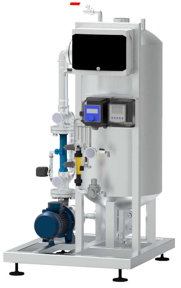 HIDRO VT 84.315 Planta de recirculación para diluir ozono V2