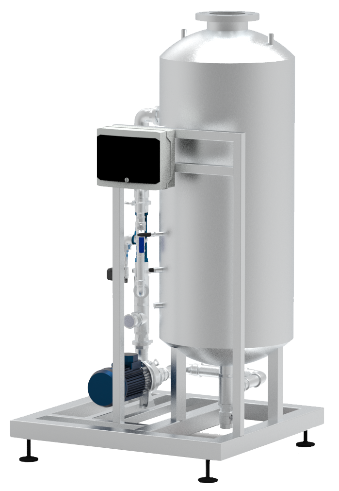 HIDRO VT 84.530 Planta de recirculación para diluir ozono. V2