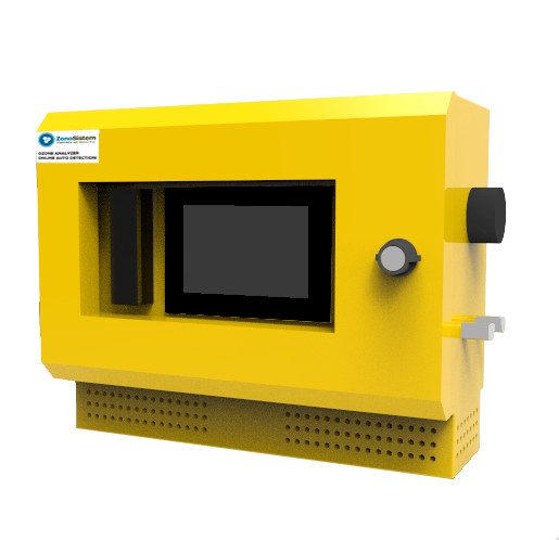OZONE GAS ANALYZER. WITH PROTECTIVE CABINET