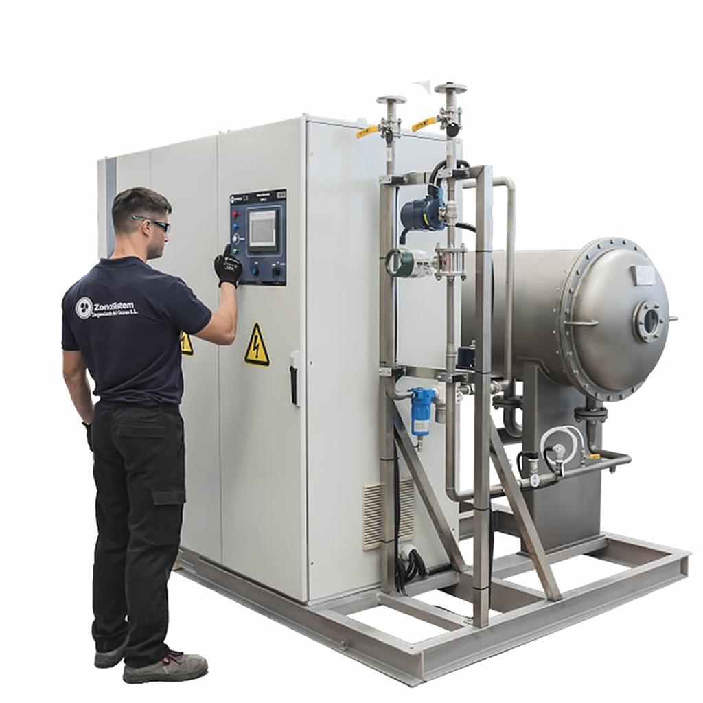GRV15-EP Generador de Ozono Industrial
