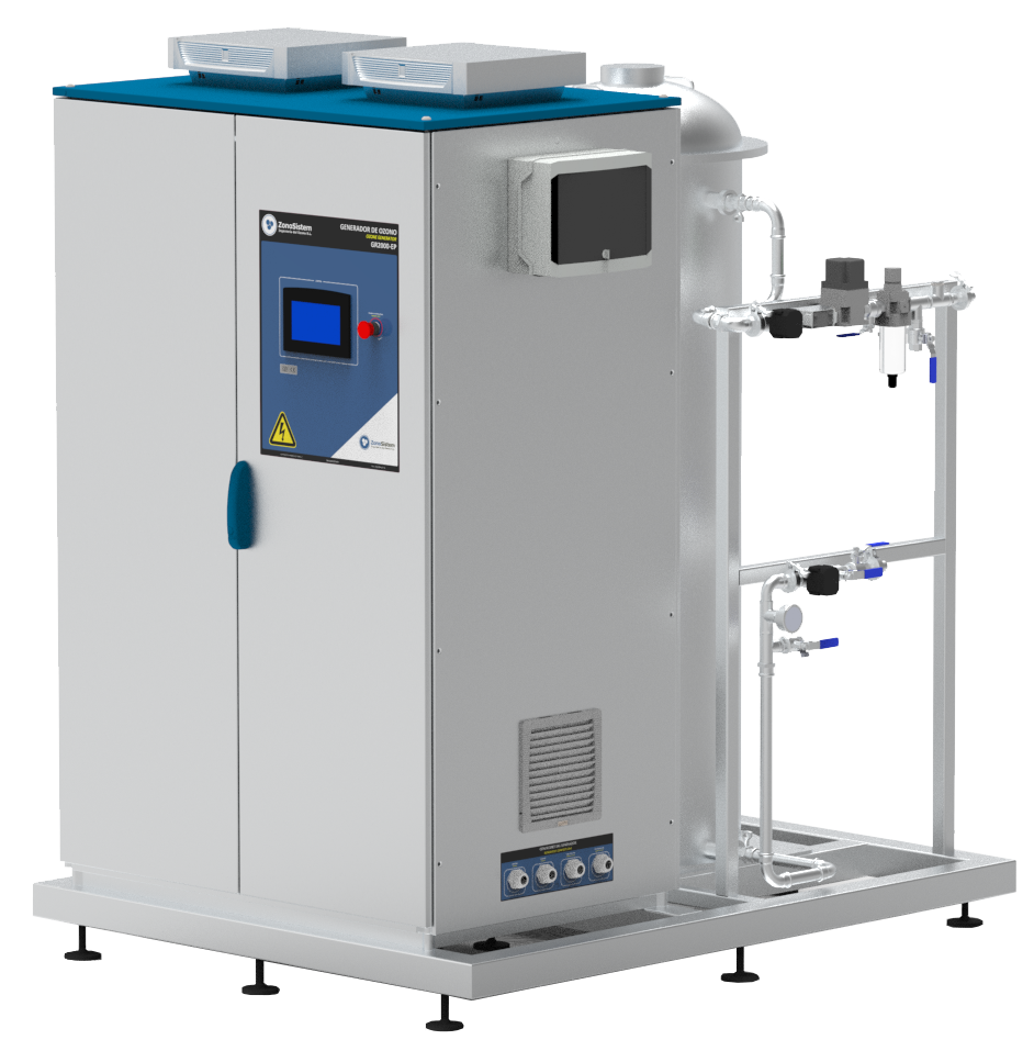 GR2000-EP Generador de Ozono Industrial. V4