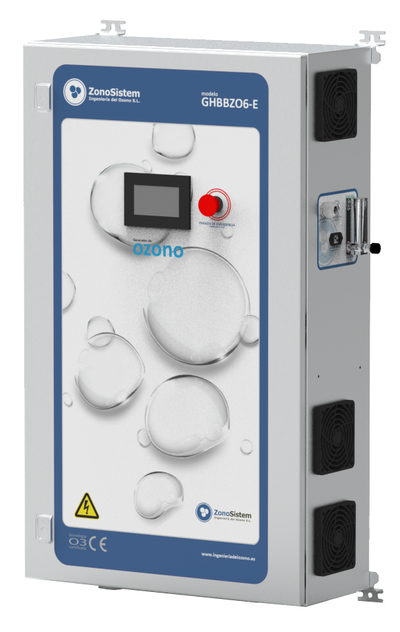 GHBBZO6-E Generatore di Ozono professionale. V2