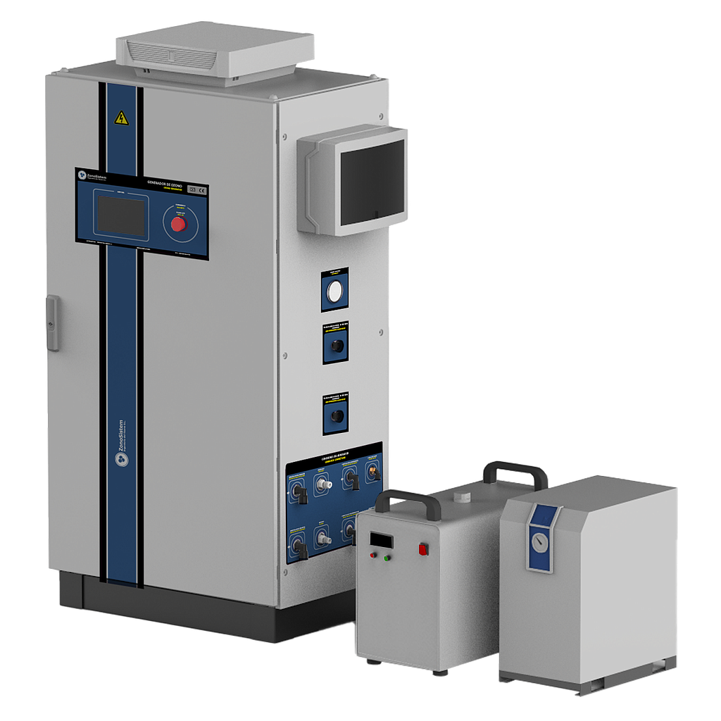 Generador de Ozono Industrial GRZO120-EPSF. V5