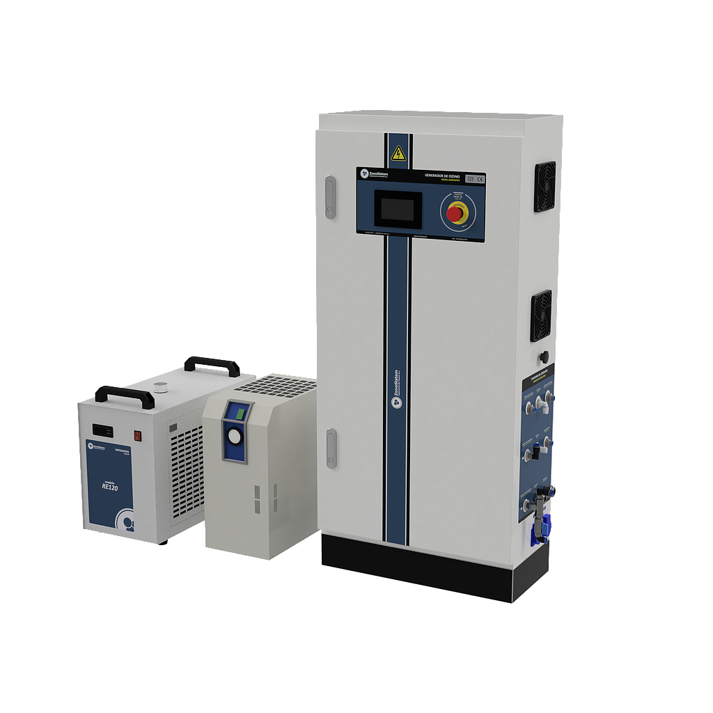 Generador de Ozono Industrial GRZO40-EPSF. V5
